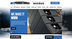 Desktop Screenshot of dreamcatchaproductions.com.au